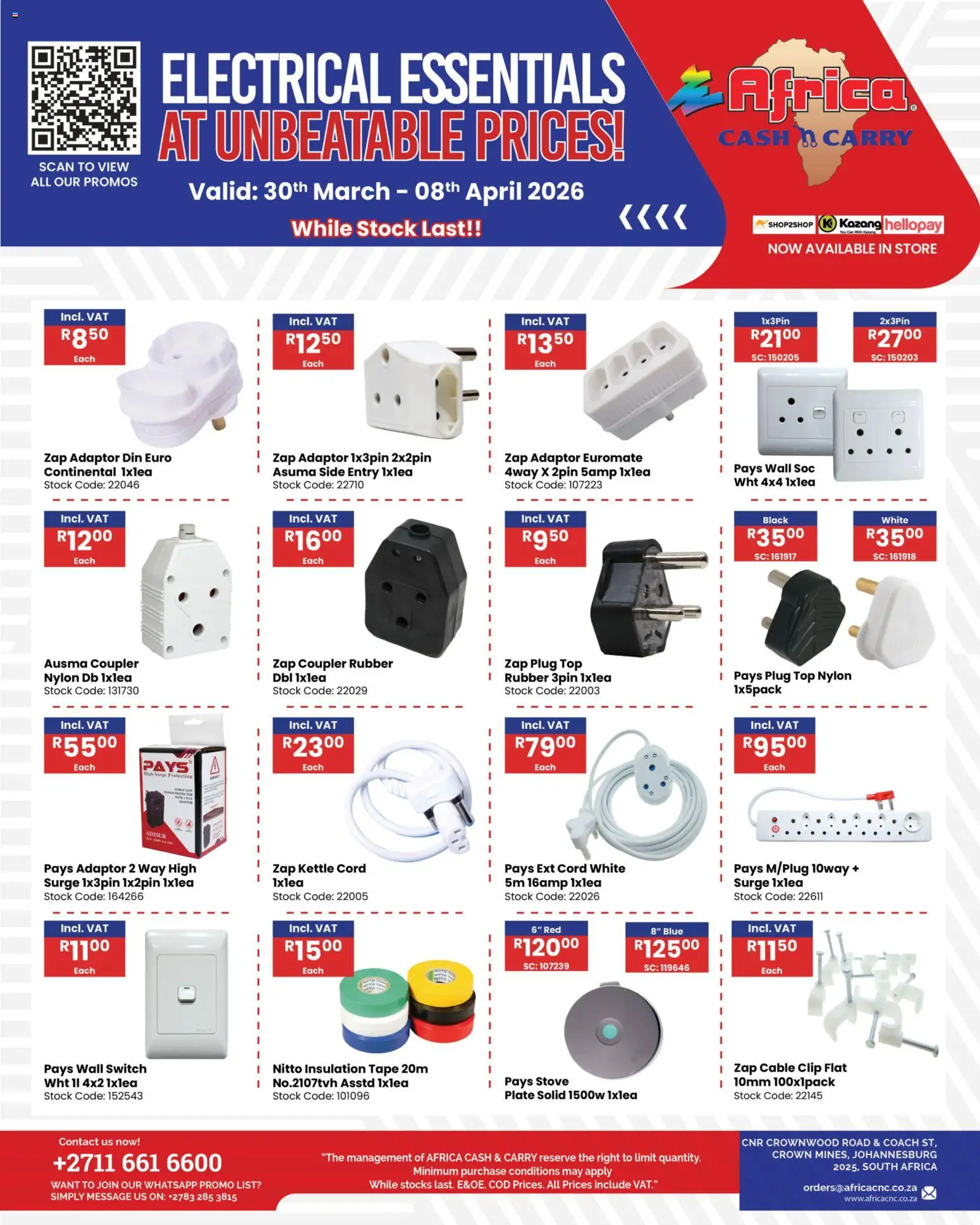 Preview of Africa Cash & Carry flyer valid from 30/04/2026