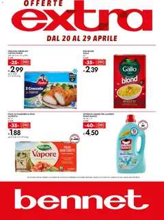 Anteprima dell'opuscolo bennet volantino Extra dal negozio bennet valido da 20/04/2026