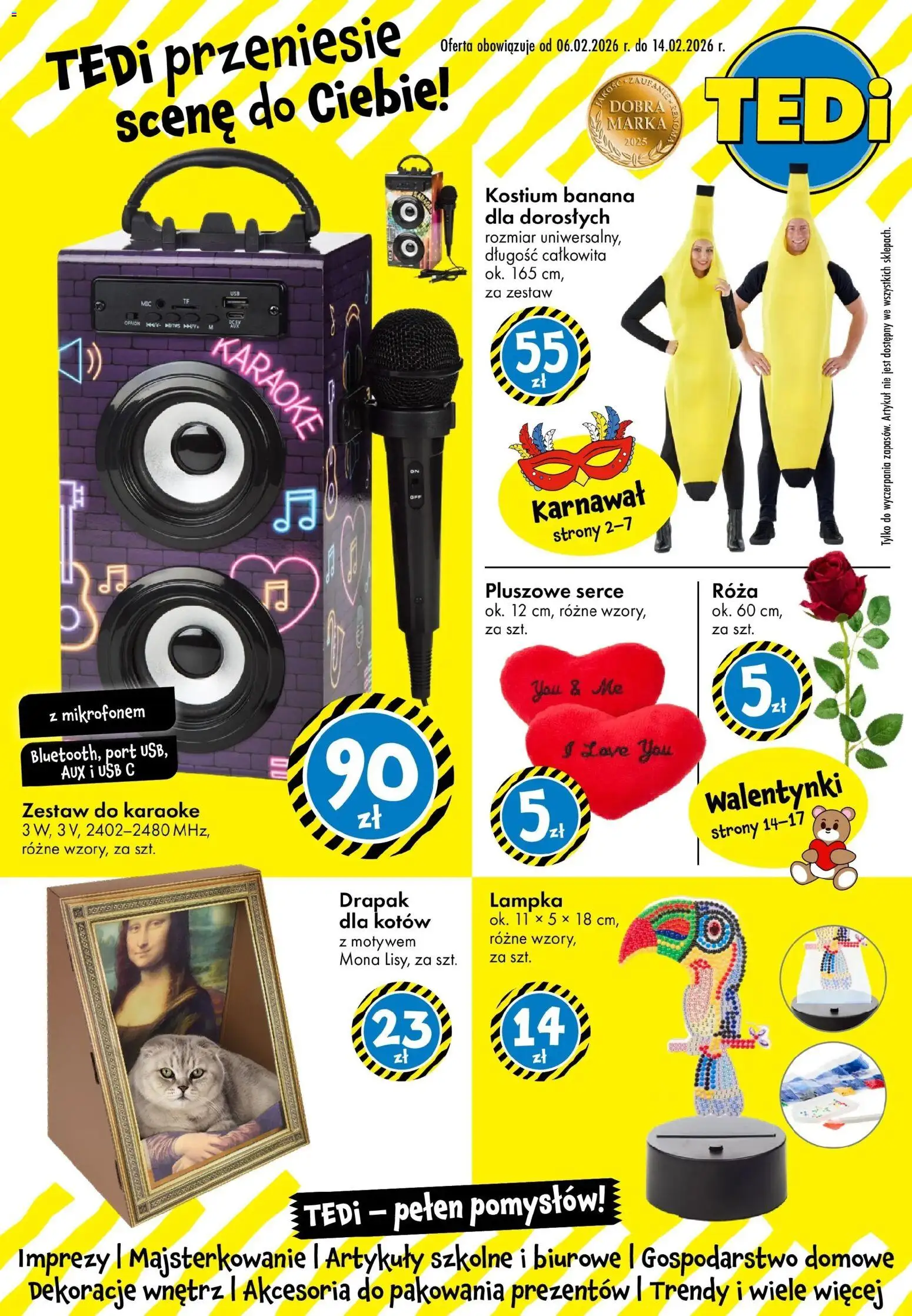 Pogląd gazetki "Tedi gazetka do 14.02.2026" ze sklepu TEDi ważnej od 05.02.2026