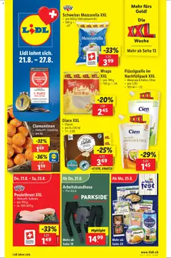 Vorschau des Merkblatts Aktionen vom Shop Lidl gültig von 21.08.2025 bis 27.08.2025