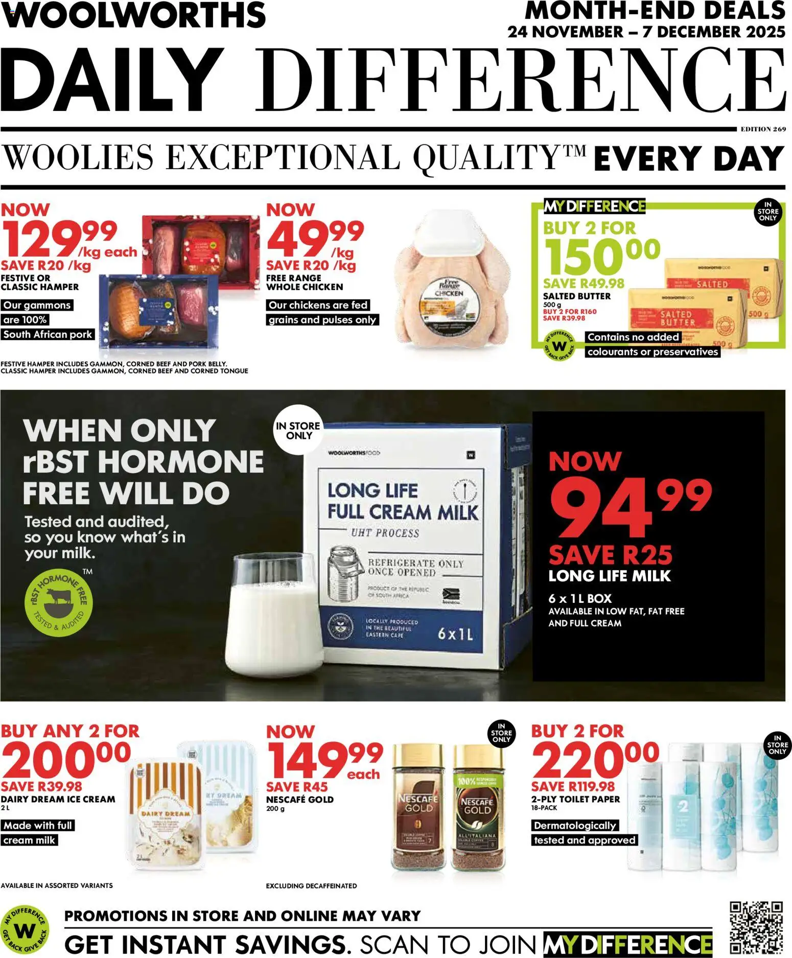 Preview of Woolworths flyer valid from 24/11/2025