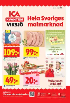Förhandsgranska reklamblad Järfälla från butik ICA Kvantum gäller från 02/02/2026