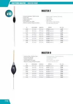 Prévisualisation de Catalogue du magasin Pacific Pêche formulaire valide 01/01/2025 | Page: 112
