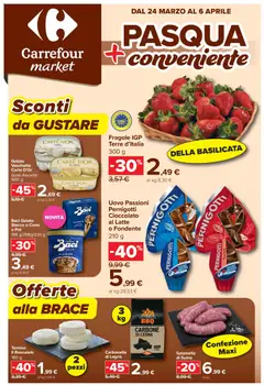Anteprima dell'opuscolo Carrefour volantino Market - Milano dal negozio Carrefour valido da 24/03/2026