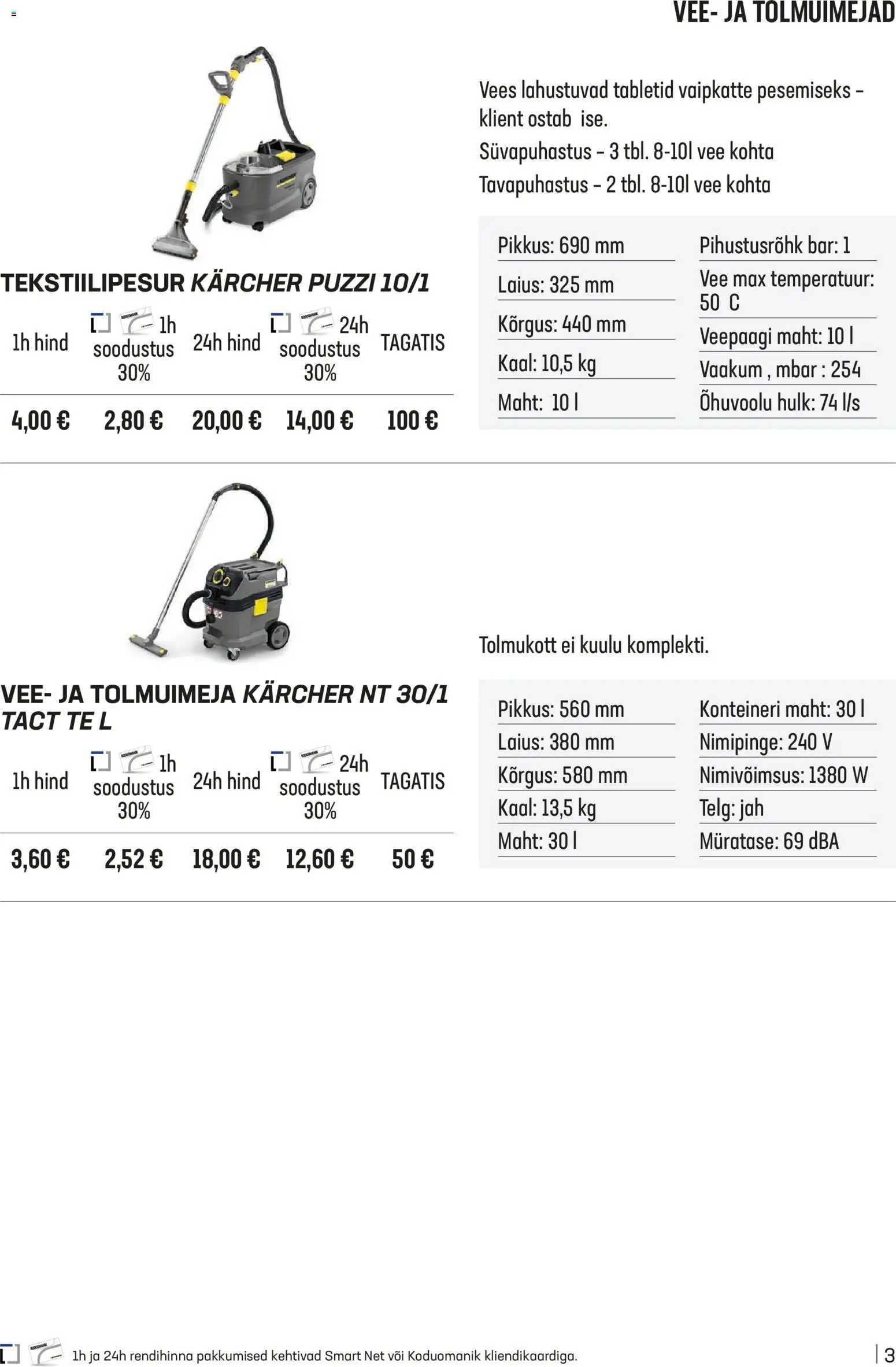 K-Rauta kliendilehe eelvaade alates 2025.12.01