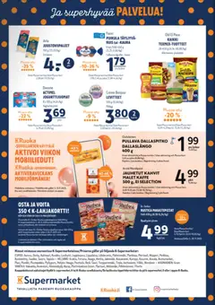 Kaupan K-Supermarket Tarjoukset esikatselu, voimassa 06/11/2025 | Sivu: 4