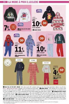 Prévisualisation de Catalogue de la semaine 49 du magasin E.Leclerc formulaire valide 02/12/2025 | Page: 74