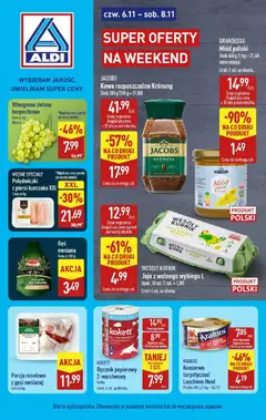 Pogląd gazetki "Super oferty na weekend w ALDI" ze sklepu Aldi ważnej od 05.11.2025