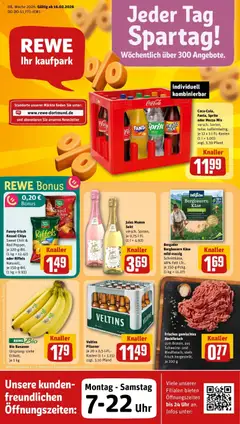 Vorschau von dem Prospekt des Geschäftes Rewe, gültig ab dem 16.02.2026