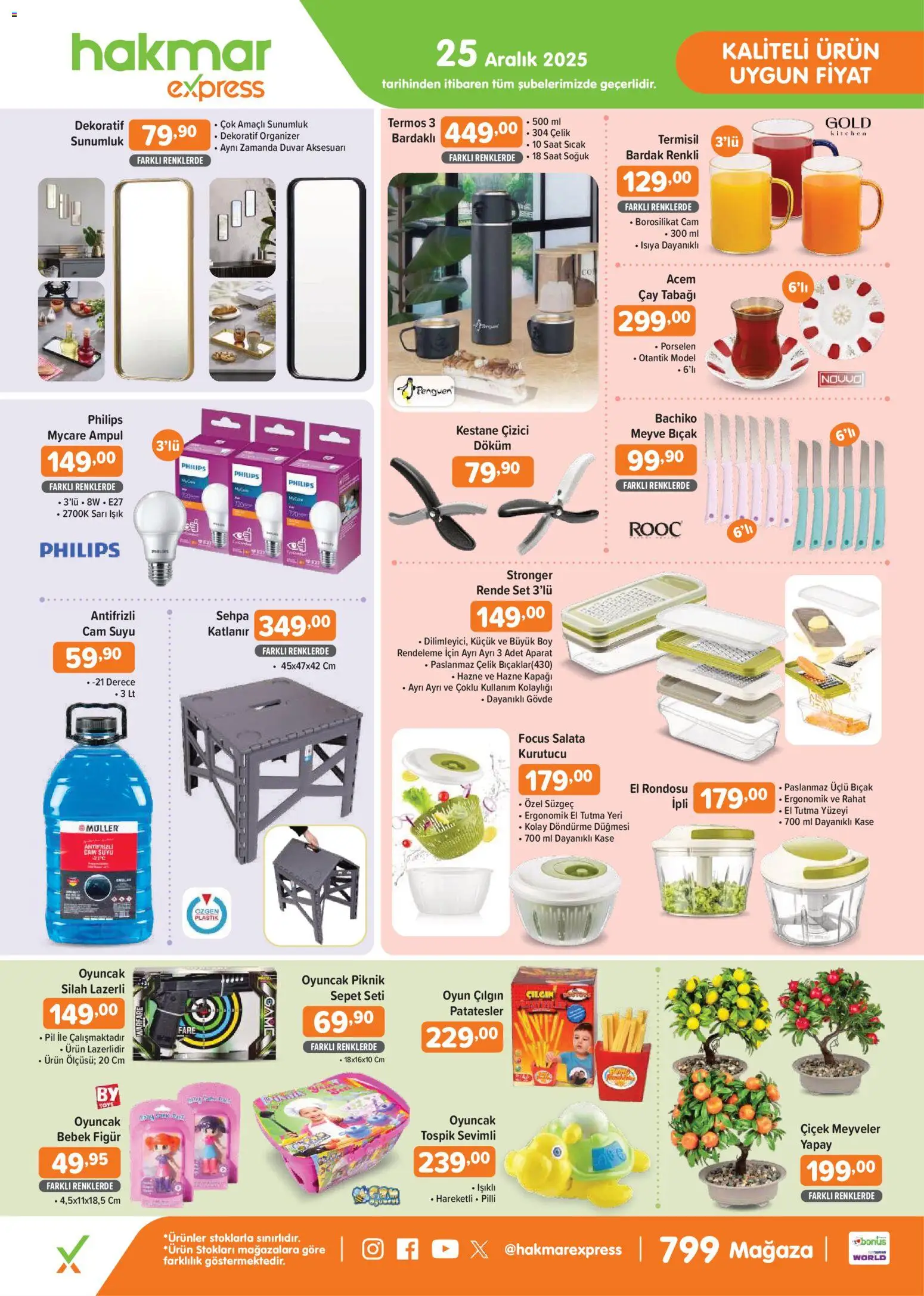 Hakmar Express Perşembe Aktüel Ürünler 25.12.2025 - Broşürünün önizlemesi