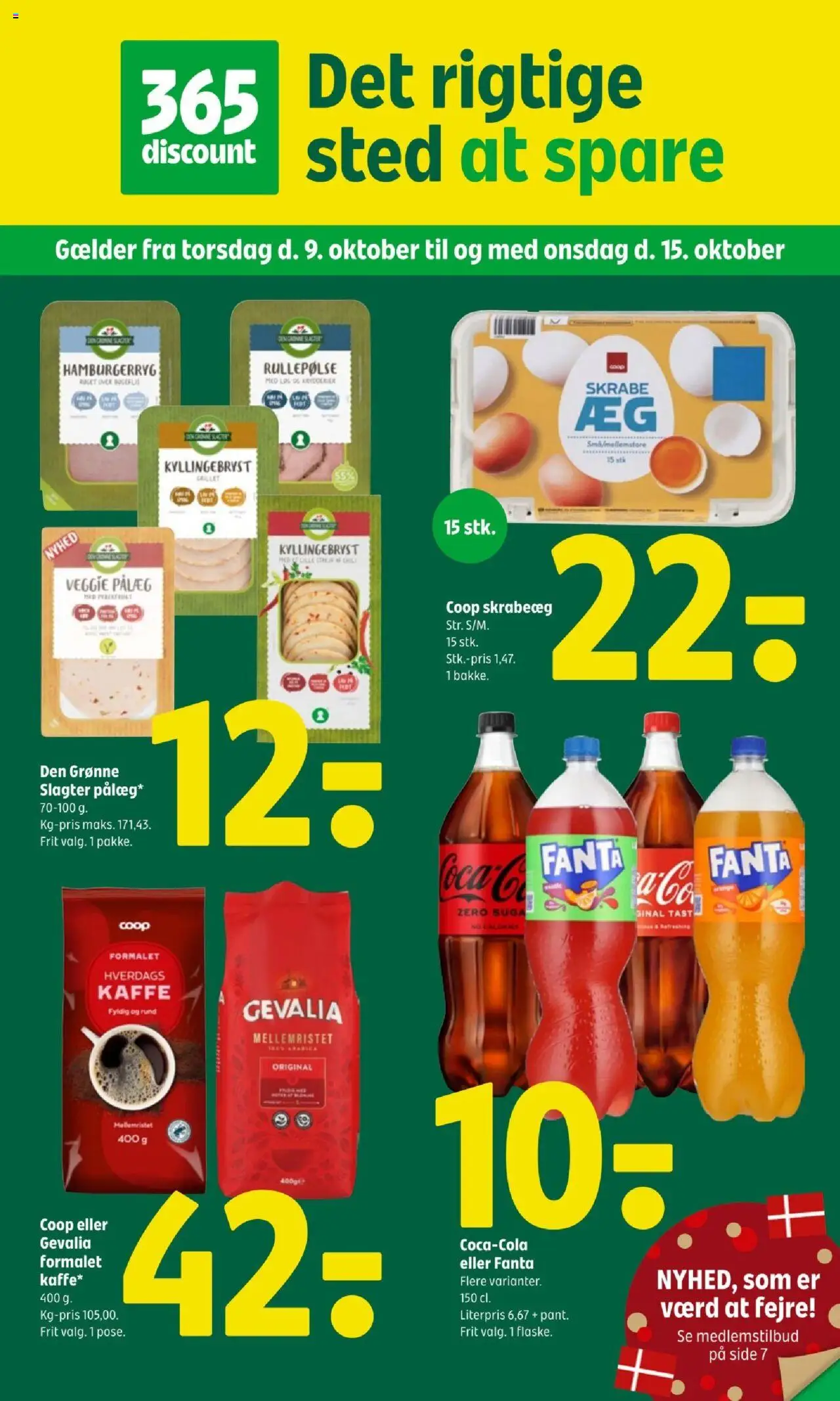 Coop 365 tilbudsavis gyldig fra 09/10/2025 - side 1