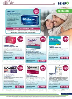 BENU Gyógyszertárak - Akciós újság BENU Gyógyszertárak megtekintése, amely érvényes 2025.12.01.-től | Oldal: 19