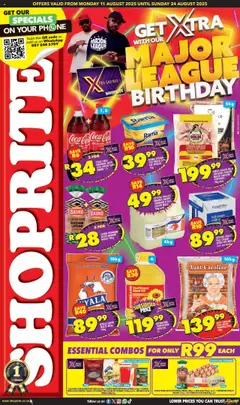 Preview of Shoprite flyer valid from 11/08/2025