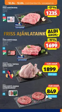 Aldi - Akciós újság Aldi megtekintése, amely érvényes 2025.12.04.-től | Oldal: 9