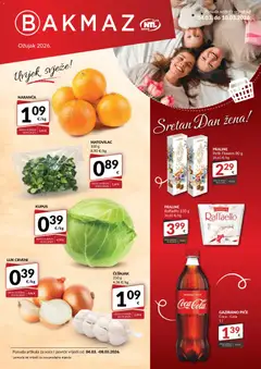 Pregled letka Katalog trgovine Bakmaz vrijedi od 04.03.2026