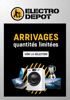 Voorbeeld van Folder / Publicité van winkel Electro Depot geldig vanaf 30/12/2025