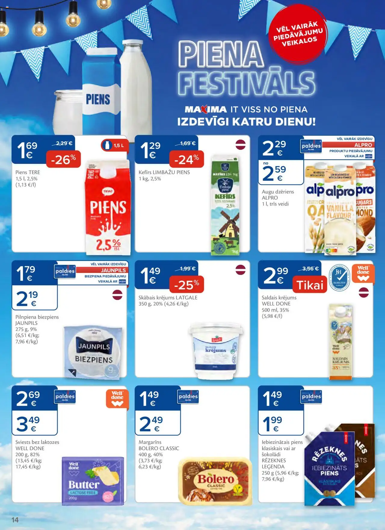 Skatīt Maxima akciju bukletu, derīgs no 2025.09.23