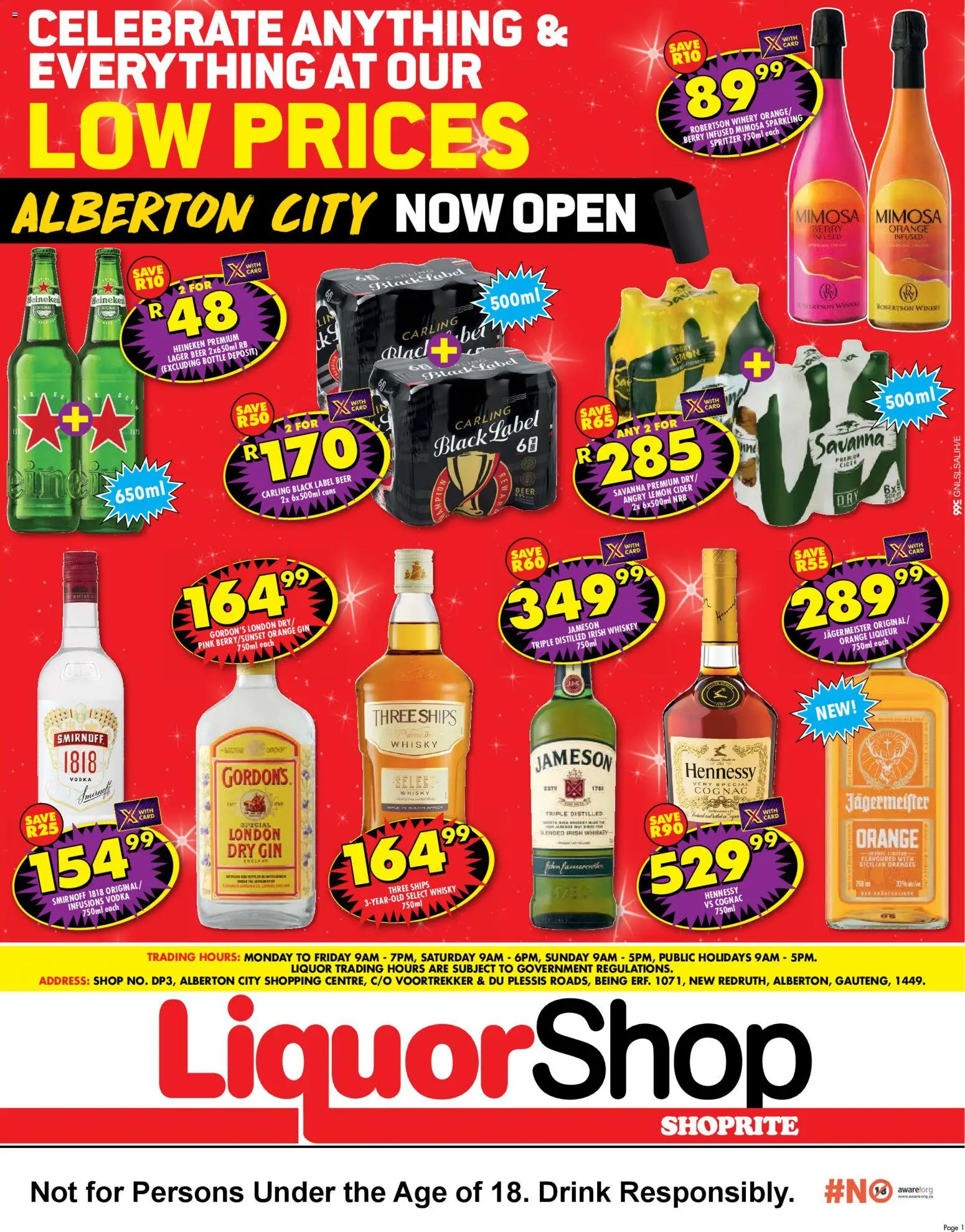 Preview of Shoprite flyer valid from 24/11/2025