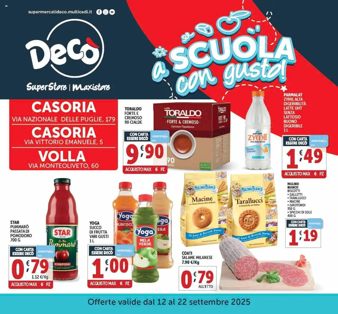Volantino Decò valido da 12/09/2025 numero di pagina 1