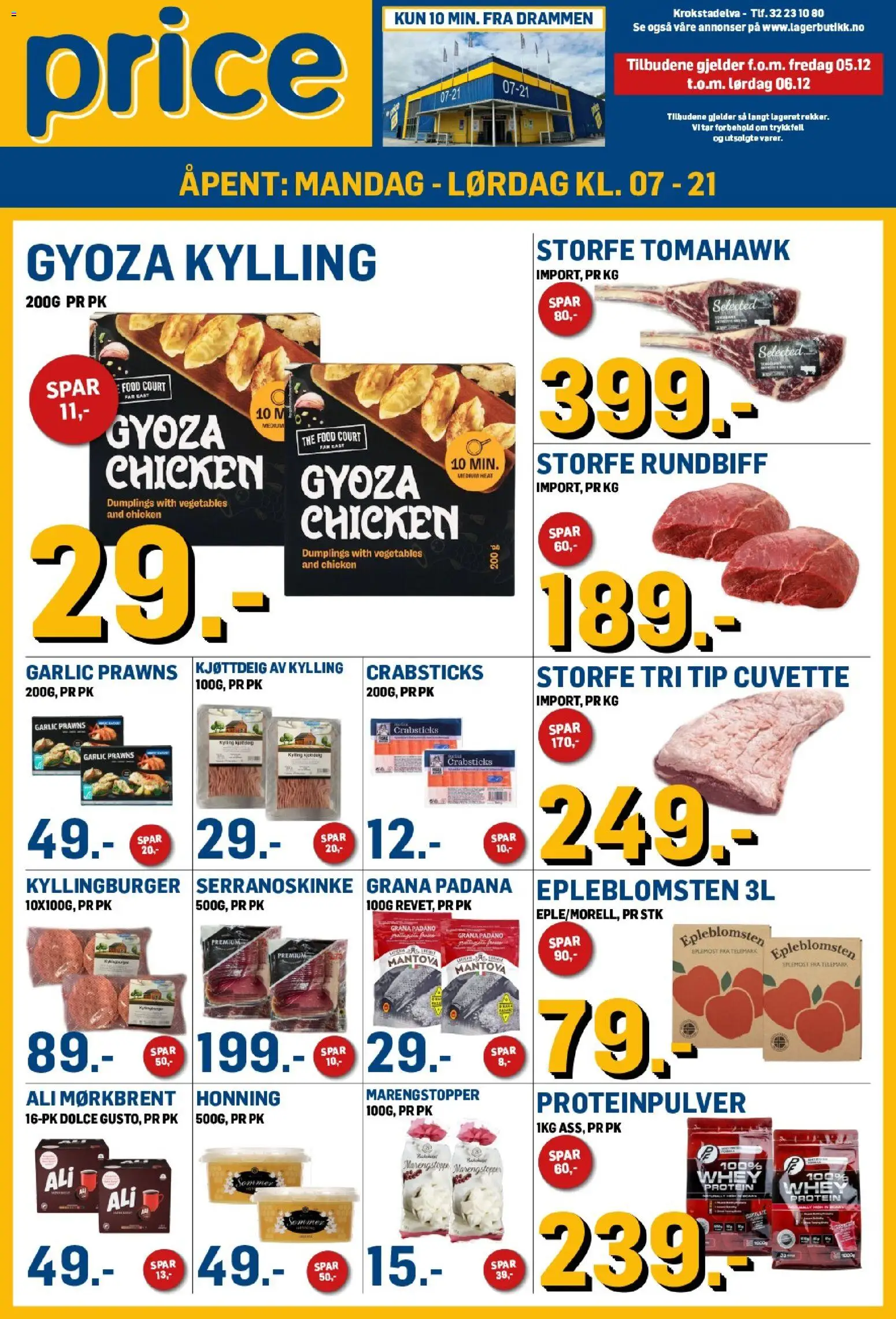 Forhåndsvis Kundeavis fra butikk Price Lagerbutikk gyldig fra 05/12/2025