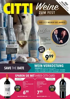 Eksempel på tilbudsavis Vin fra butik CITTI gyldig fra 26/11/2025