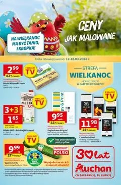Pogląd gazetki "Auchan gazetka - 30 Lat Hipermarket" ze sklepu Auchan ważnej od 12.03.2026
