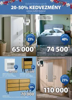 JYSK - Akciós újság JYSK megtekintése, amely érvényes 2025.12.10.-től | Oldal: 21