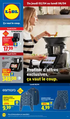 Prévisualisation de LIDL catalogue les bonnes affaires de la semaine du magasin LIDL formulaire valide 02/04/2026