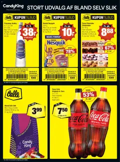 Eksempel på tilbudsavis Danske kupontilbud fra butik Calle gyldig fra 18/02/2026