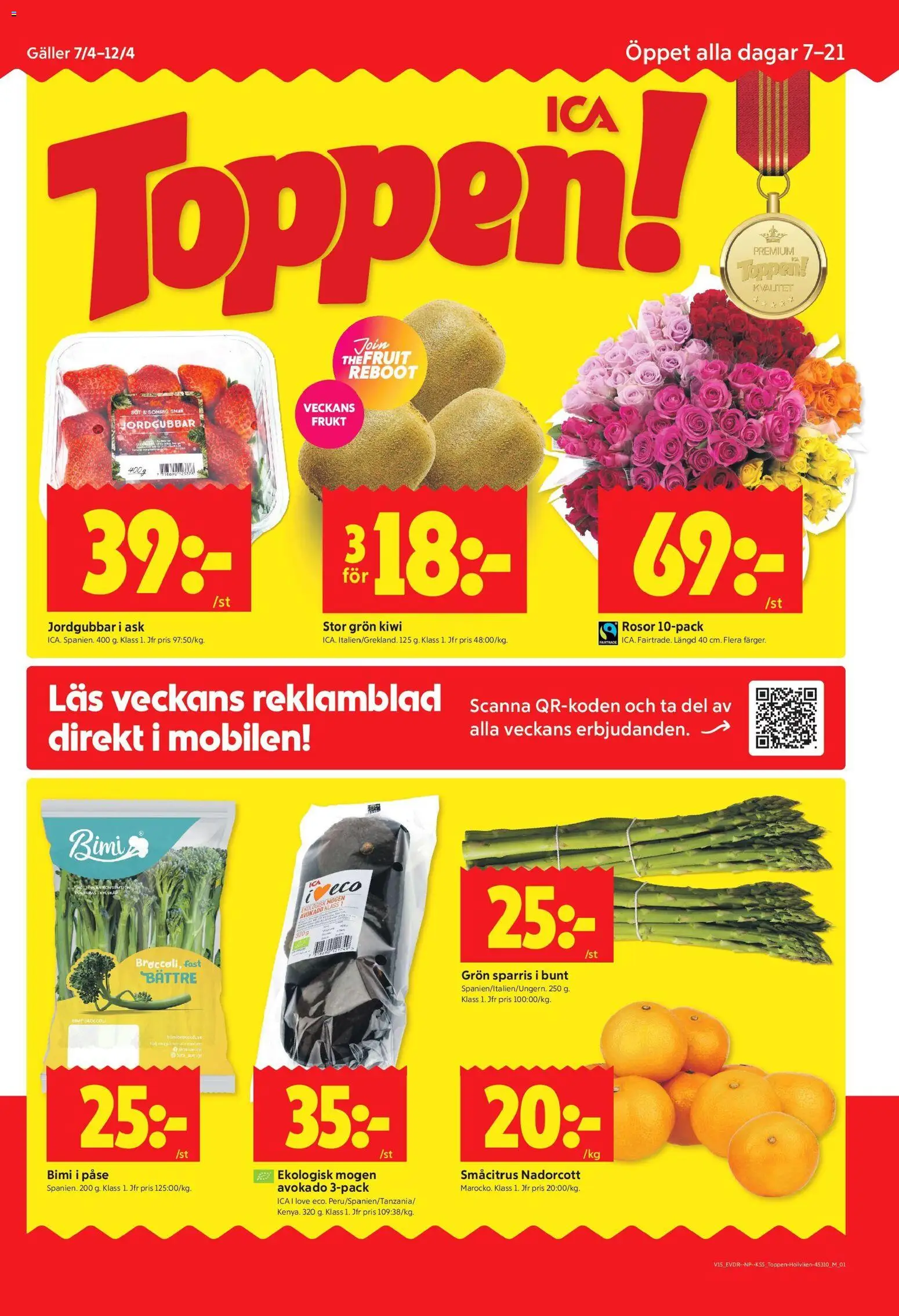 Förhandsgranska reklamblad Höllviken från butik ICA Kvantum gäller från 06/04/2026