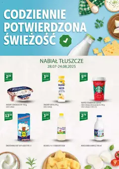 Pogląd gazetki "Codziennie Potwierdzona Świeżość" ze sklepu Eurocash ważnej od 28.07.2025