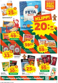 Förhandsgranska reklamblad Aktuella reklamblad Stora Coop från butik Stora Coop gäller från 01/12/2025 | Sida: 3