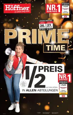 Vorschau von dem Prospekt des Geschäftes Höffner, gültig ab dem 23.09.2025