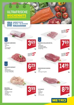 Vorschau der Angebote: Metro Metro Angebote Wochenhits gültig ab 29.03.2026