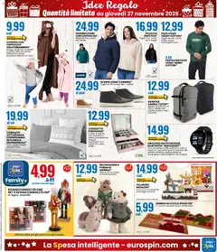 Anteprima dell'opuscolo Attuale volantino dal negozio Eurospin valido da 27/11/2025 | Pagina: 19