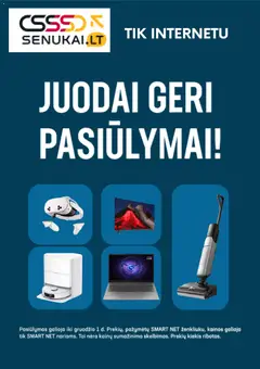 Senukai parduotuvės leidinio Black Friday galiojančio nuo 2025.11.21 peržiūra