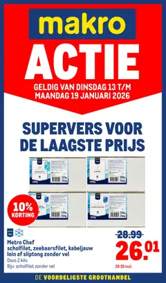Voorbeeld van Versdeals van winkel Makro geldig vanaf 13-01-2026