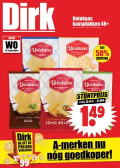 Voorbeeld van Folder week 39 van winkel Dirk geldig vanaf 17-09-2025