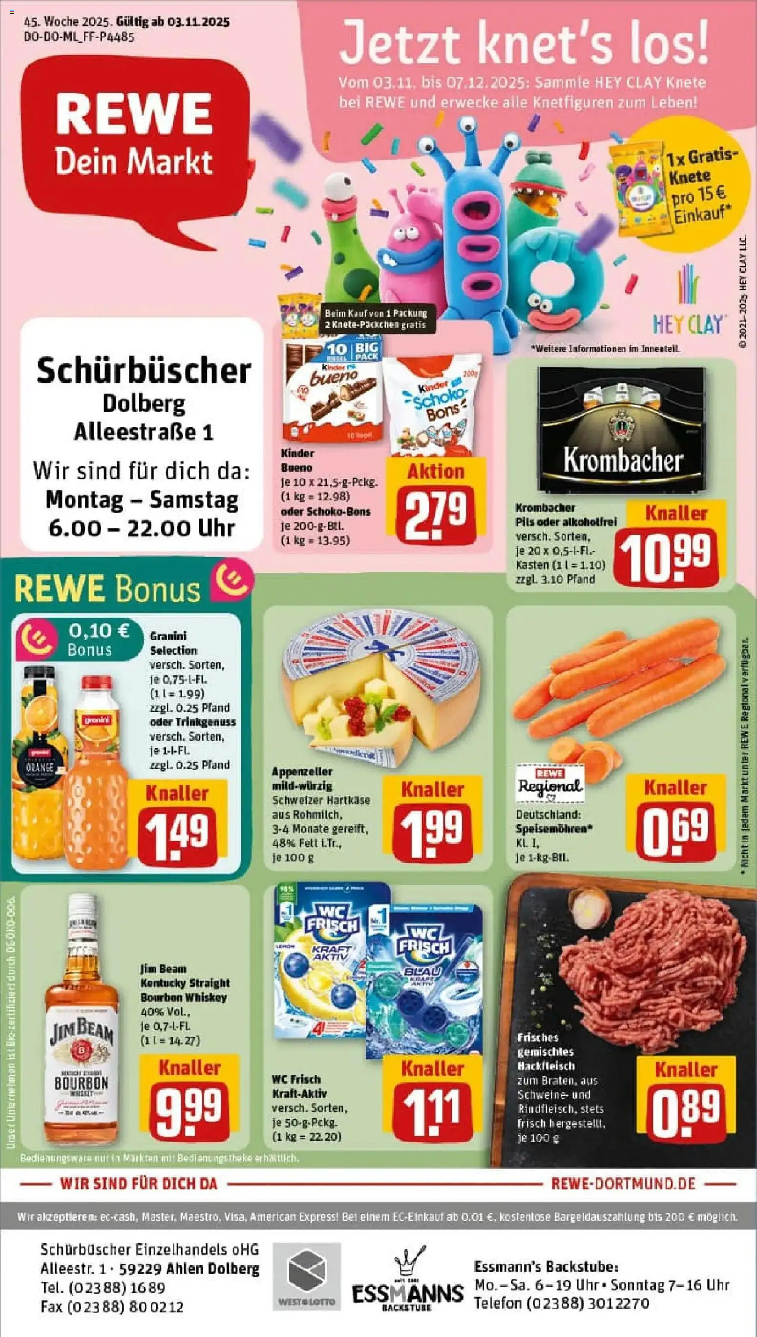 Vorschau von dem Prospekt des Geschäftes Rewe, gültig ab dem 02.11.2025