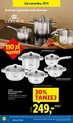 Pogląd gazetki "Black Friday" ze sklepu Lidl ważnej od 27.11.2025 | Strona: 14