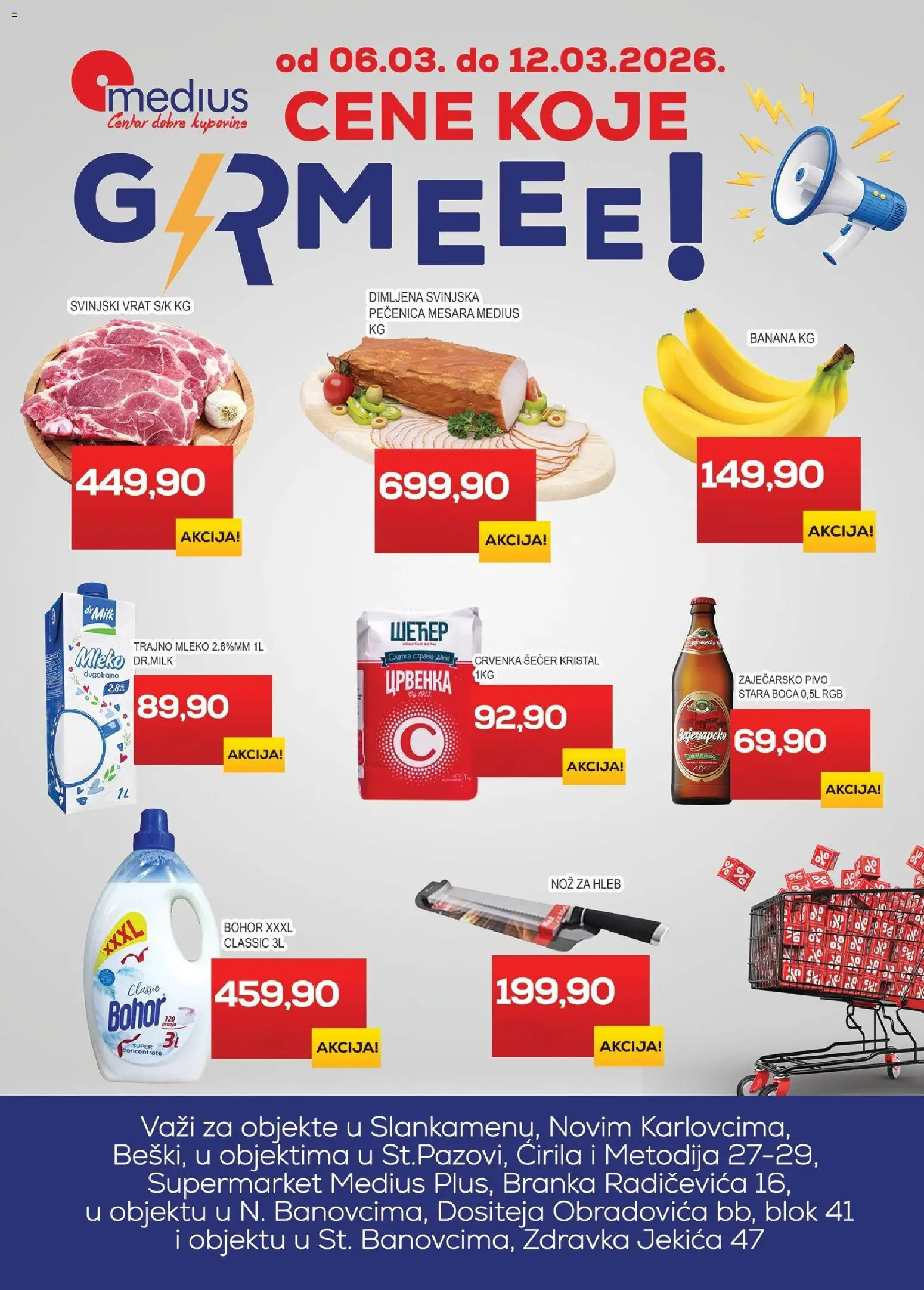 Pregled Medius kataloga - važi od 06.03.2026