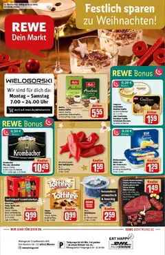 Vorschau von dem Prospekt des Geschäftes Rewe, gültig ab dem 15.12.2025