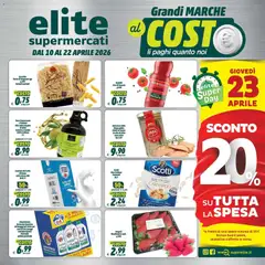 Anteprima dell'opuscolo Elite Supermercati volantino dal negozio Elite Supermercati valido da 10/04/2026
