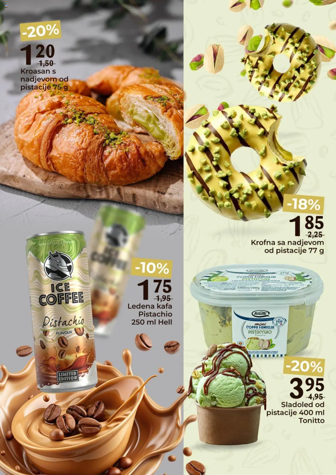 Pregled letka Katalog Pistachio vibes trgovine Bingo vrijedi od 2025.10.20