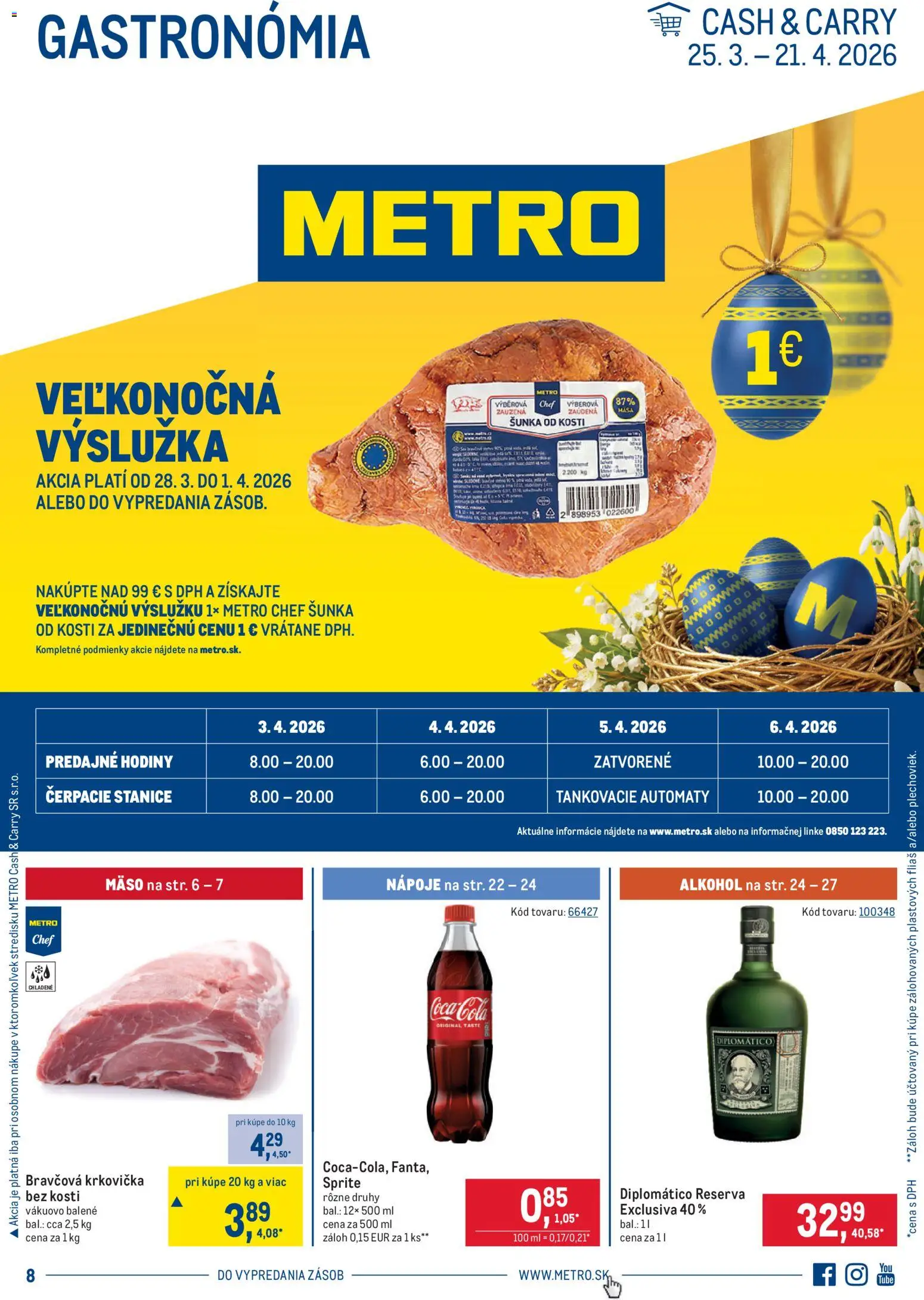 Náhľad Metro letáku platného od 25.03.2026