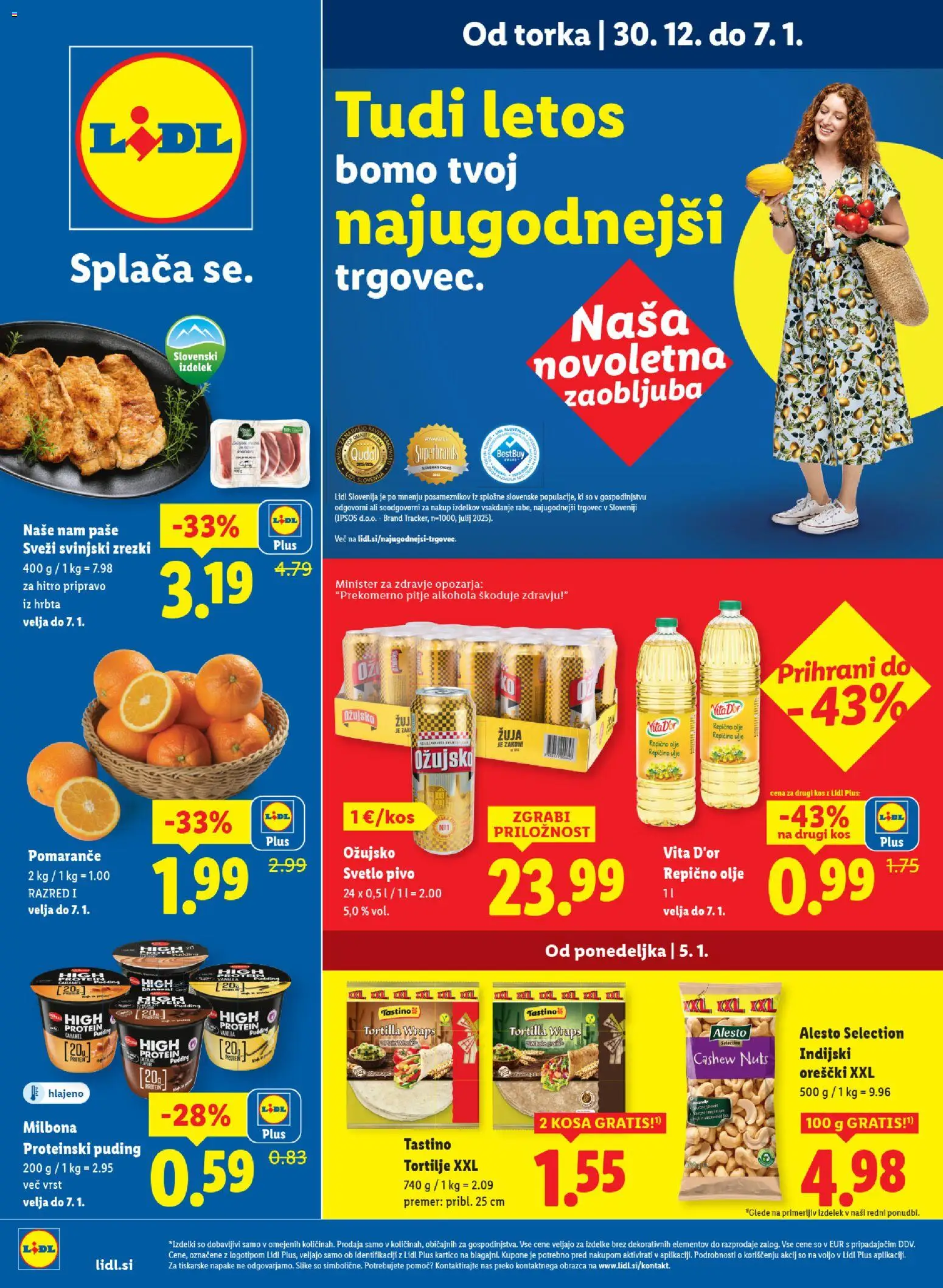 Predogled kataloga iz trgovine Lidl veljaven od 30.12.2025