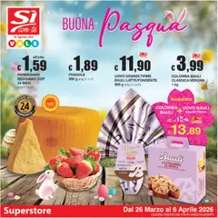 Anteprima dell'opuscolo Sì con Te volantino Superstore dal negozio Sì con Te valido da 26/03/2026