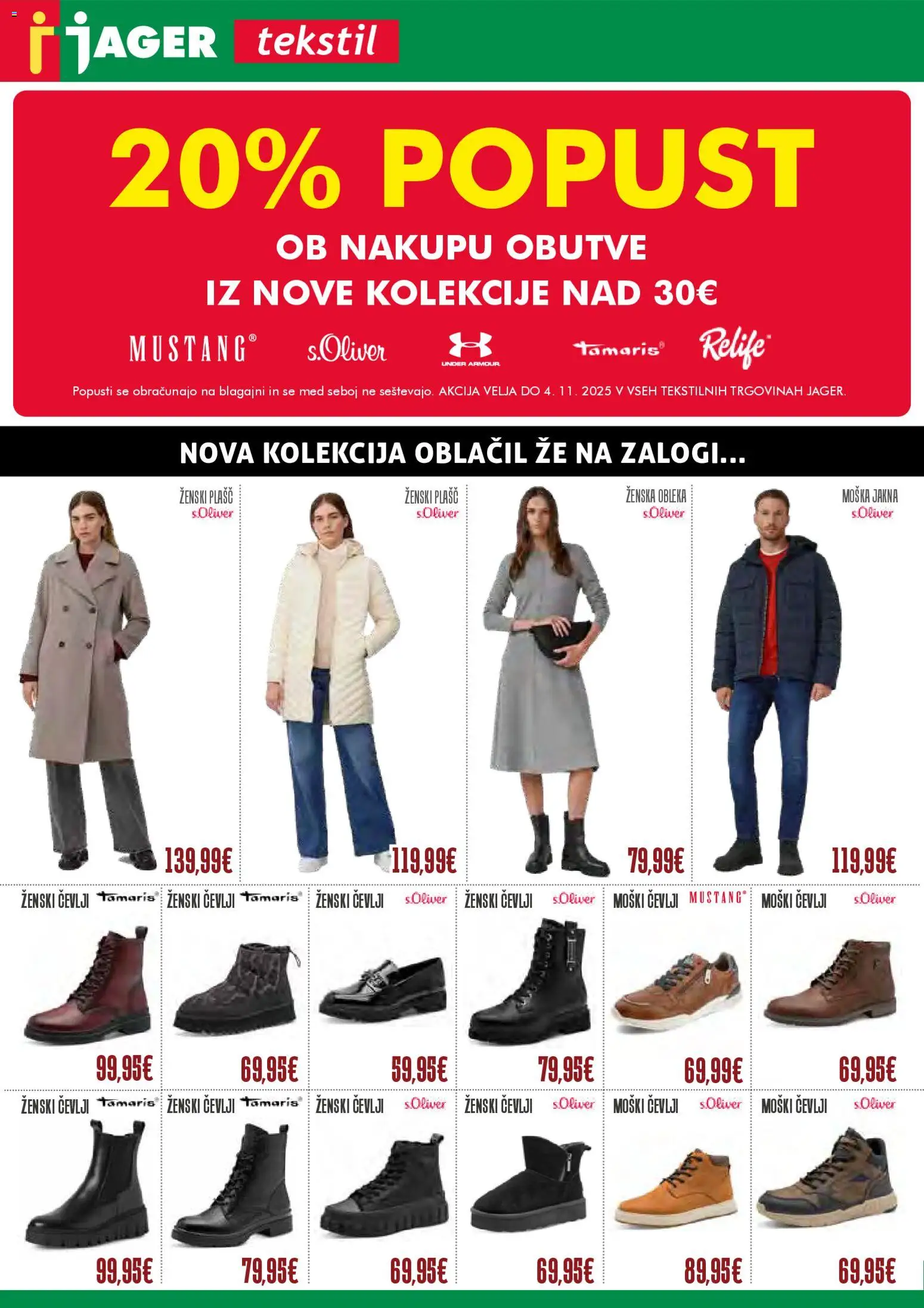 Predogled kataloga iz trgovine Jager veljaven od 29.10.2025