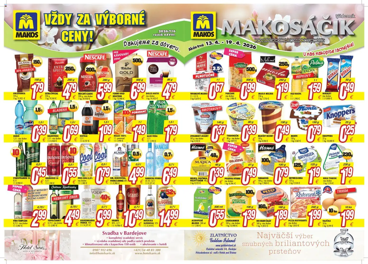 Náhľad Makos letáku platného od 13.04.2026