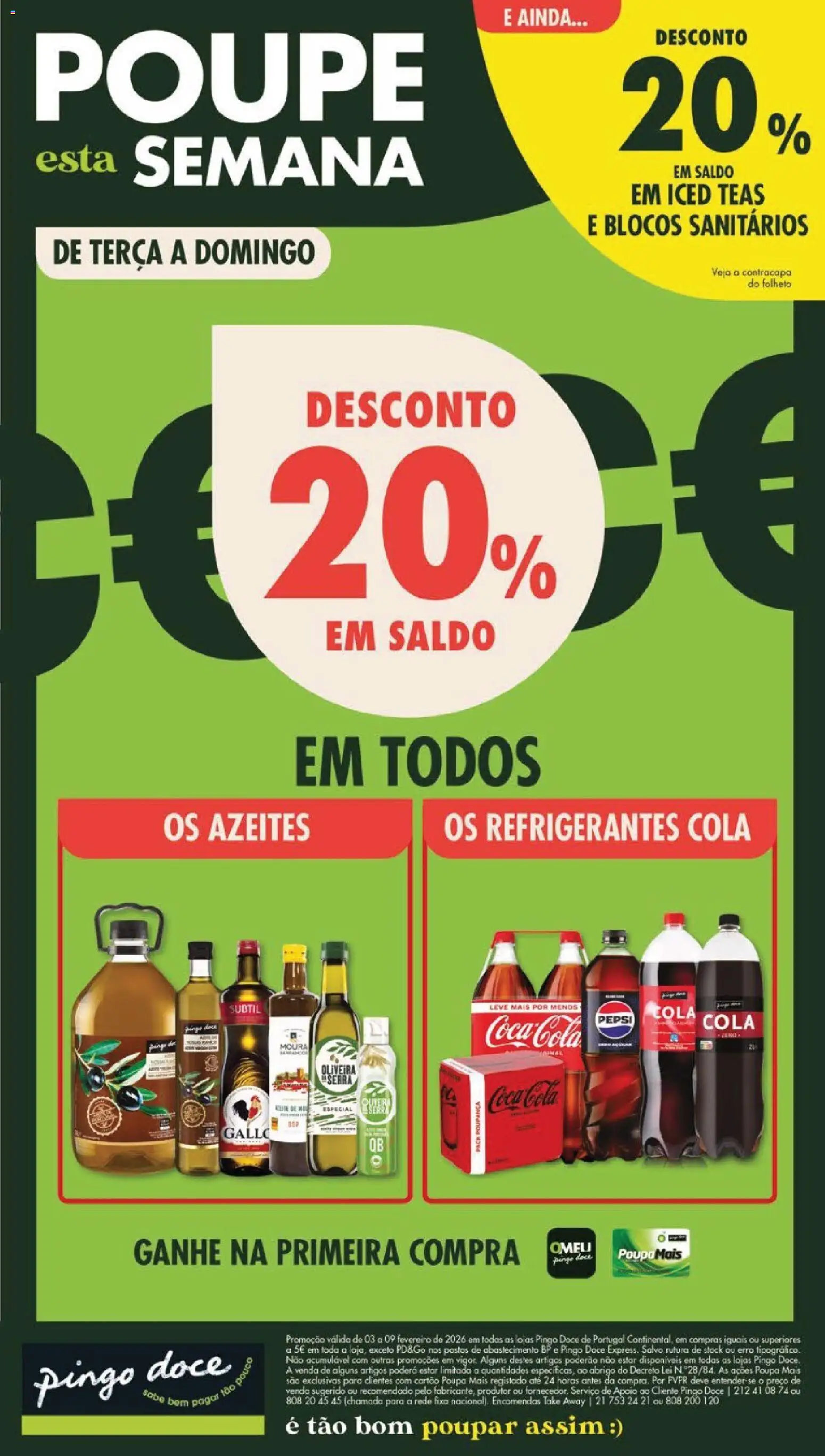 Pré-visualização do folheto da loja Pingo Doce válida a partir de 03/02/2026